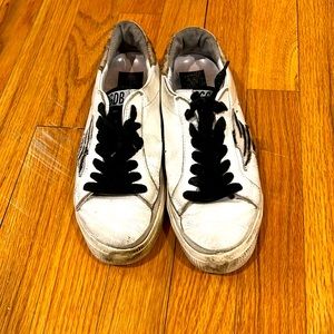 Golden goose leopard sneakers